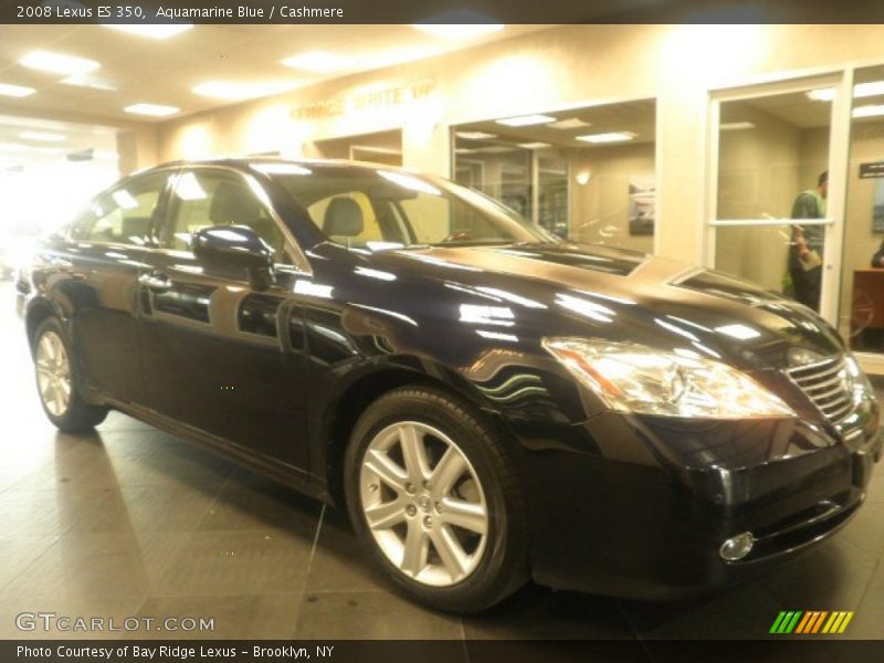 Aquamarine Blue / Cashmere 2008 Lexus ES 350