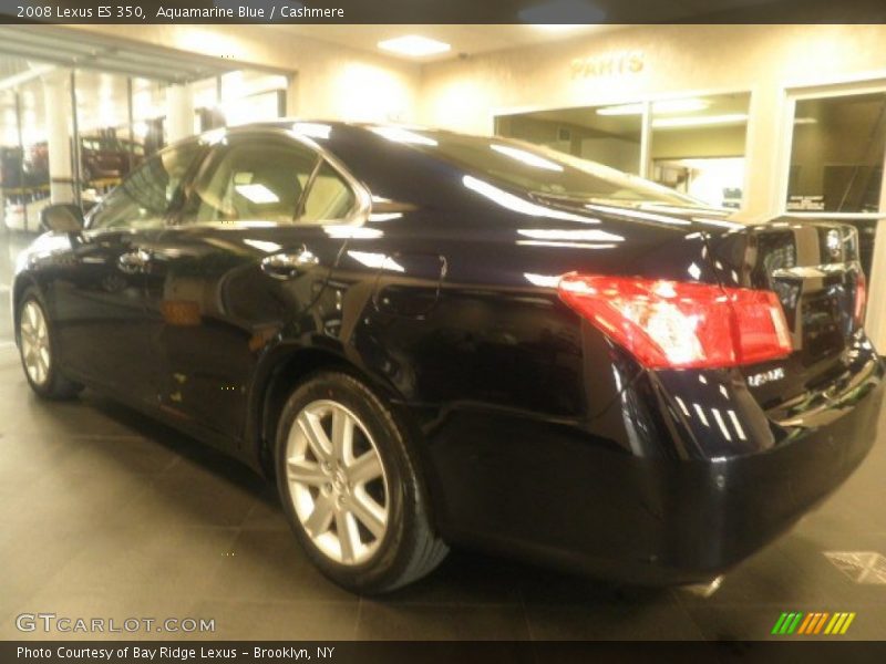 Aquamarine Blue / Cashmere 2008 Lexus ES 350