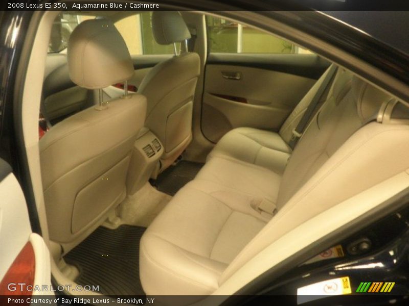 Aquamarine Blue / Cashmere 2008 Lexus ES 350