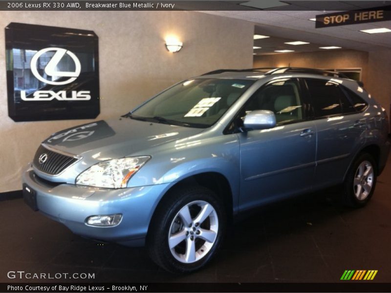 Breakwater Blue Metallic / Ivory 2006 Lexus RX 330 AWD