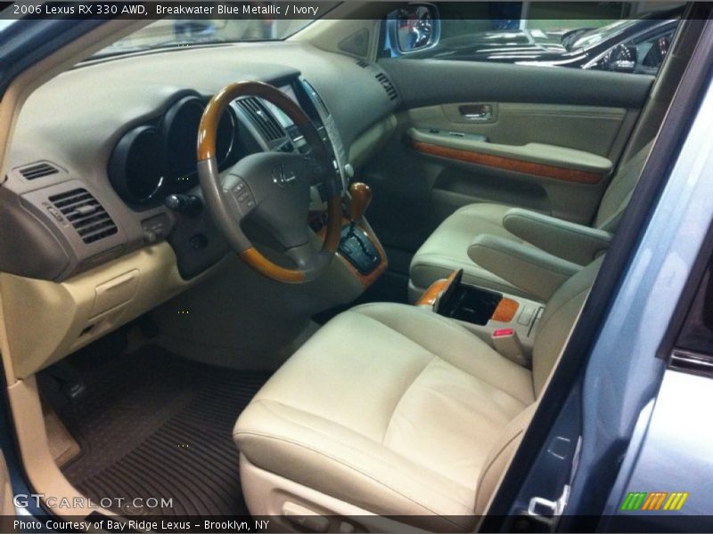 Breakwater Blue Metallic / Ivory 2006 Lexus RX 330 AWD