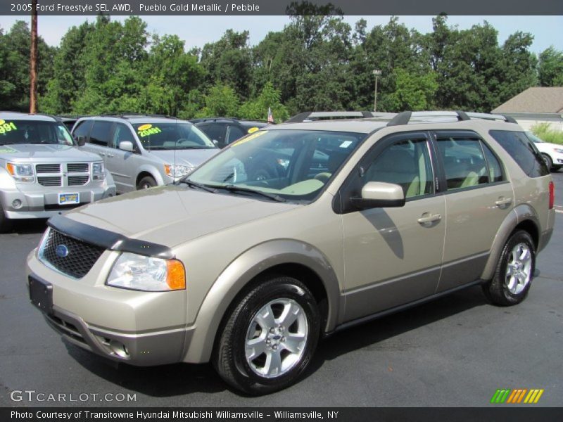 Pueblo Gold Metallic / Pebble 2005 Ford Freestyle SEL AWD