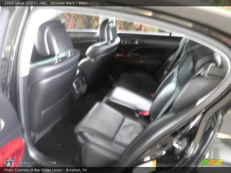 Obsidian Black / Black 2008 Lexus GS 350 AWD