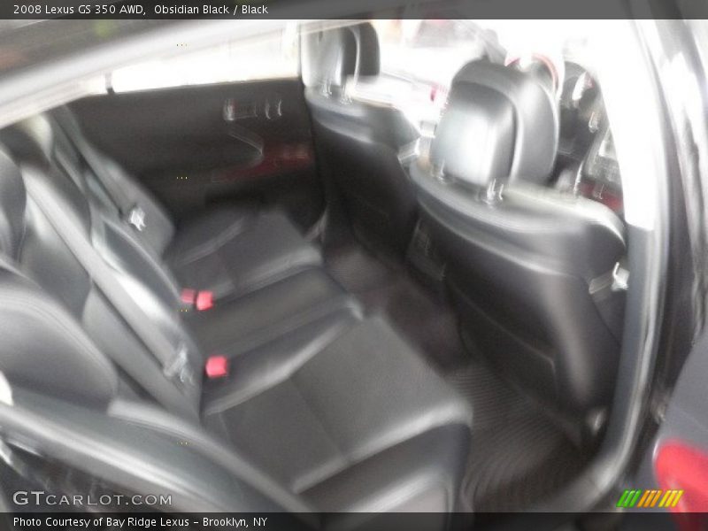 Obsidian Black / Black 2008 Lexus GS 350 AWD