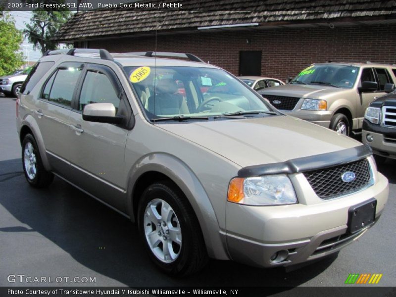 Pueblo Gold Metallic / Pebble 2005 Ford Freestyle SEL AWD