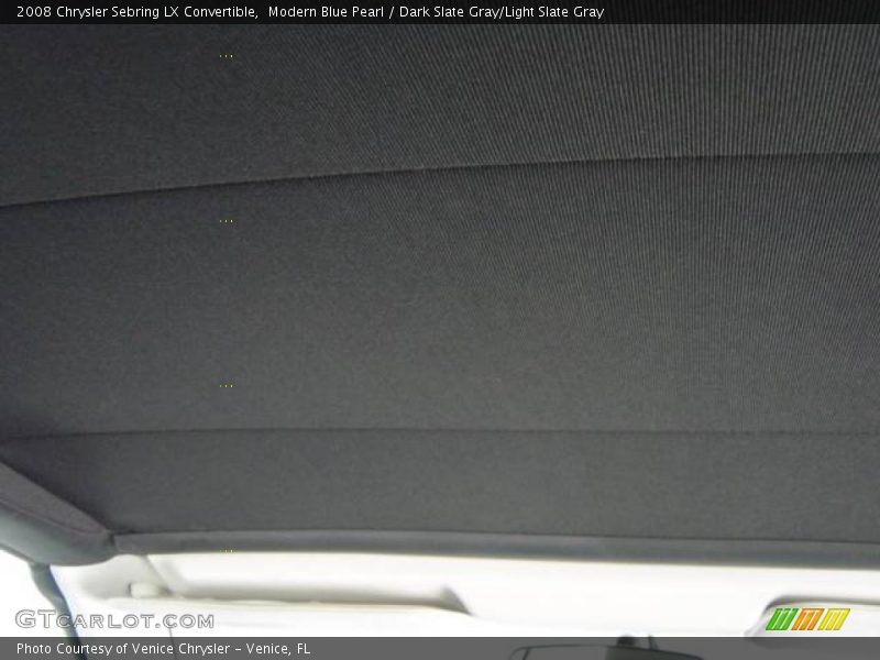Modern Blue Pearl / Dark Slate Gray/Light Slate Gray 2008 Chrysler Sebring LX Convertible