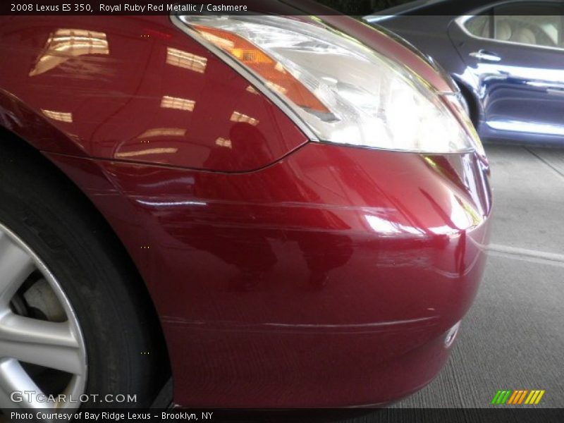 Royal Ruby Red Metallic / Cashmere 2008 Lexus ES 350