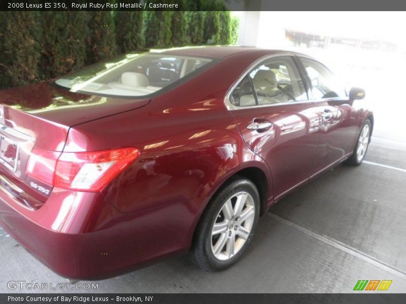 Royal Ruby Red Metallic / Cashmere 2008 Lexus ES 350