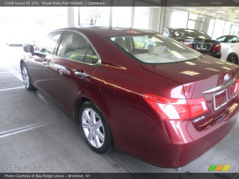 Royal Ruby Red Metallic / Cashmere 2008 Lexus ES 350