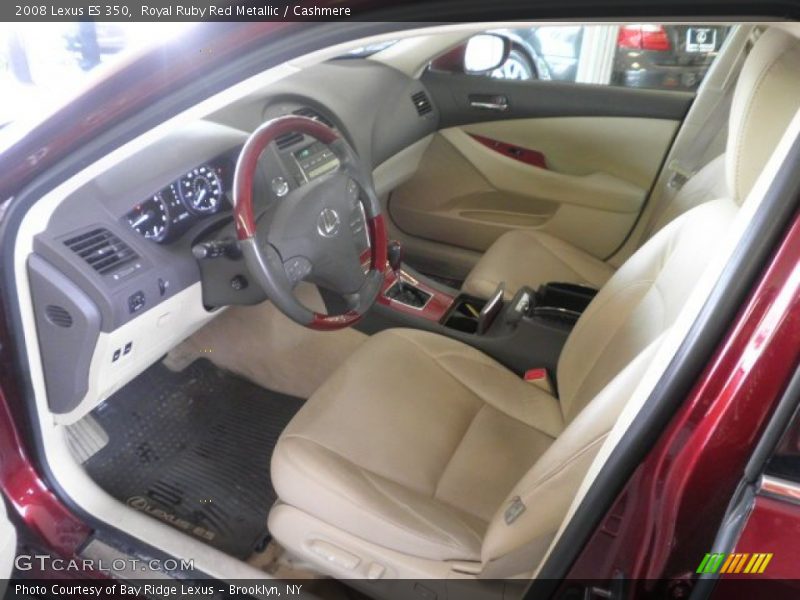 Royal Ruby Red Metallic / Cashmere 2008 Lexus ES 350