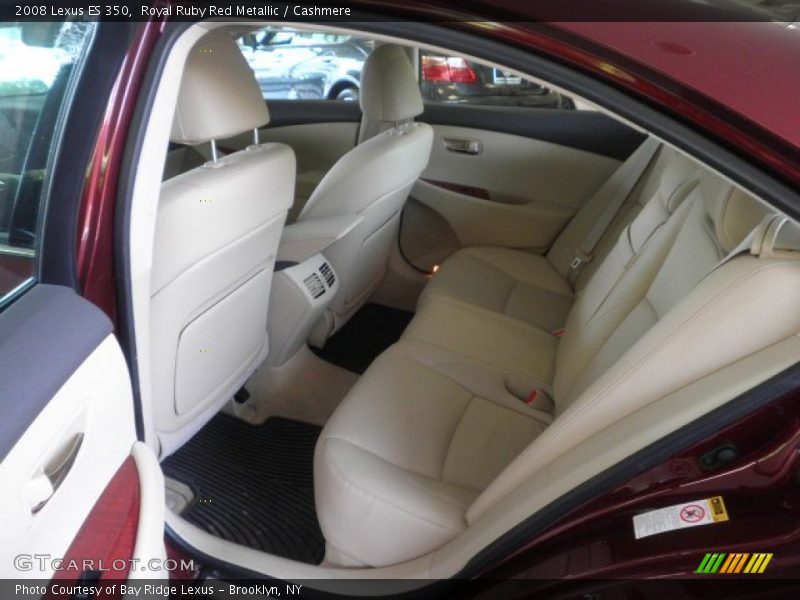 Royal Ruby Red Metallic / Cashmere 2008 Lexus ES 350
