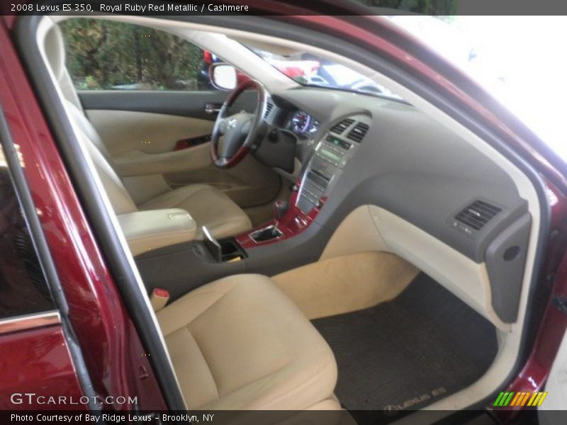 Royal Ruby Red Metallic / Cashmere 2008 Lexus ES 350