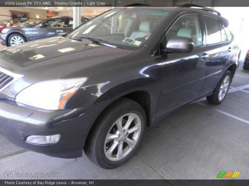 Smokey Granite / Light Gray 2009 Lexus RX 350 AWD