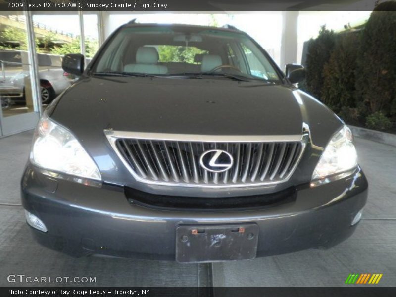 Smokey Granite / Light Gray 2009 Lexus RX 350 AWD
