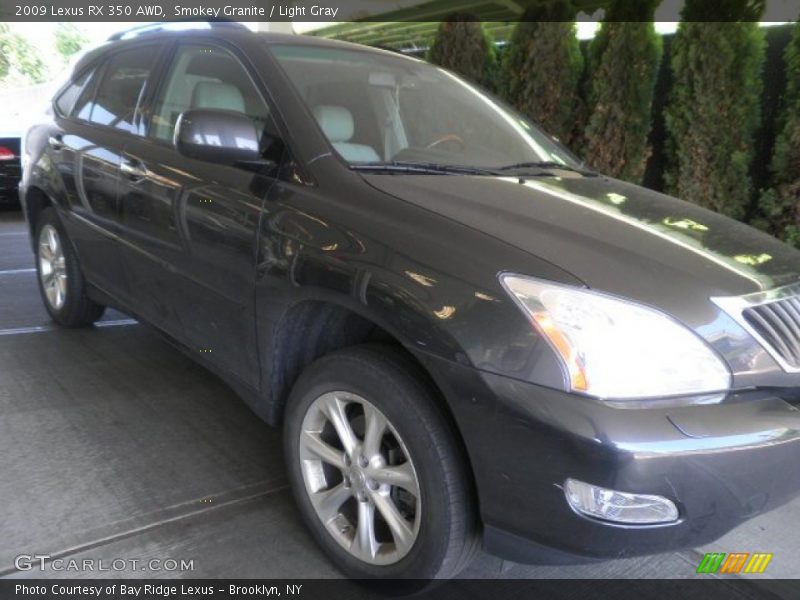Smokey Granite / Light Gray 2009 Lexus RX 350 AWD