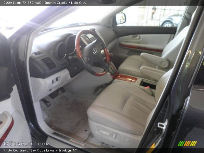 Smokey Granite / Light Gray 2009 Lexus RX 350 AWD