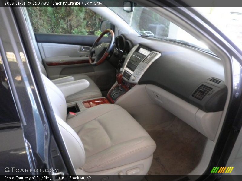 Smokey Granite / Light Gray 2009 Lexus RX 350 AWD