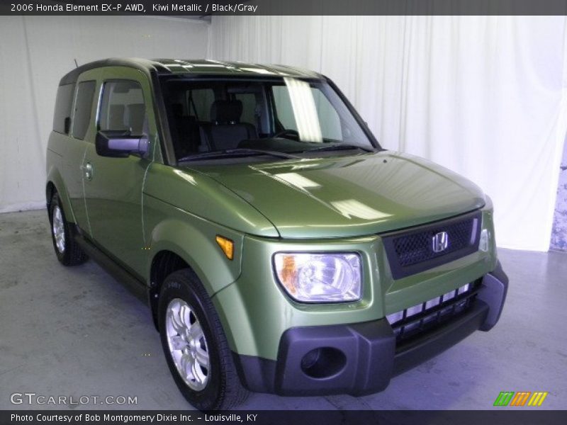 Kiwi Metallic / Black/Gray 2006 Honda Element EX-P AWD