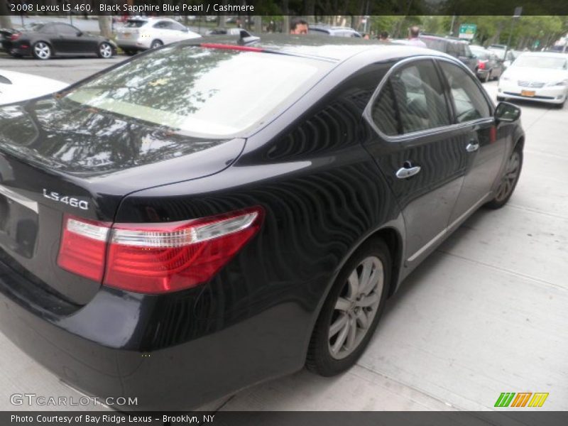 Black Sapphire Blue Pearl / Cashmere 2008 Lexus LS 460