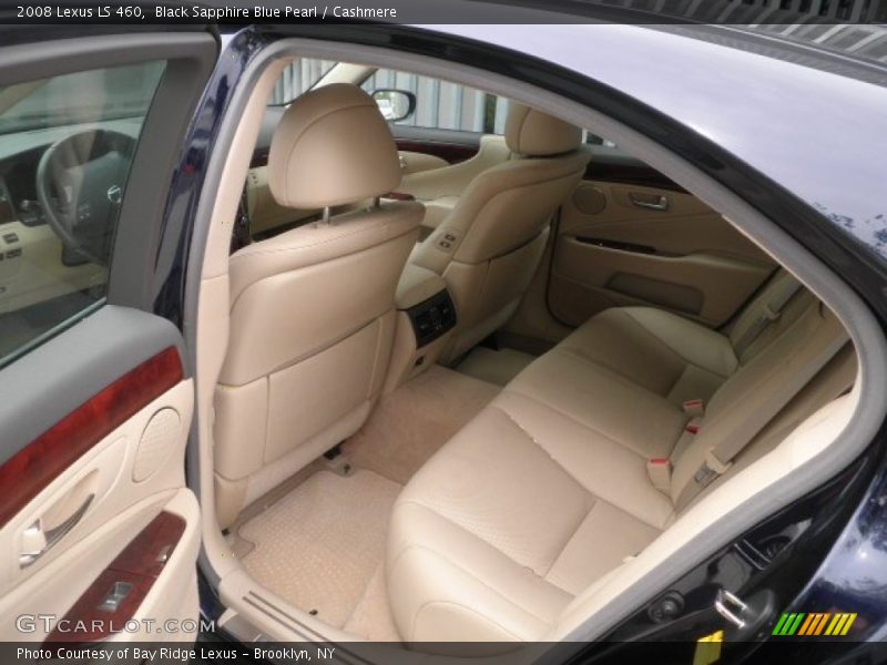 Black Sapphire Blue Pearl / Cashmere 2008 Lexus LS 460