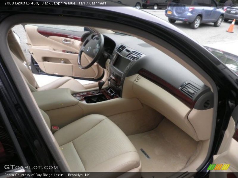 Black Sapphire Blue Pearl / Cashmere 2008 Lexus LS 460