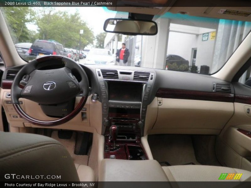 Black Sapphire Blue Pearl / Cashmere 2008 Lexus LS 460