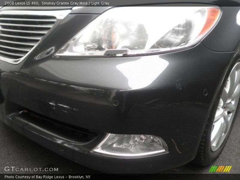 Smokey Granite Gray Mica / Light Gray 2008 Lexus LS 460