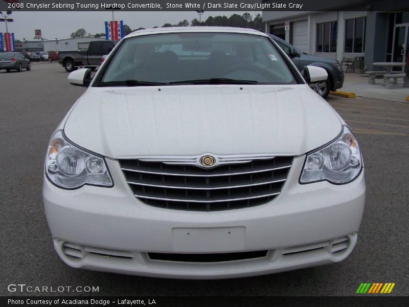 Stone White / Dark Slate Gray/Light Slate Gray 2008 Chrysler Sebring Touring Hardtop Convertible