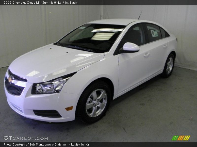 Summit White / Jet Black 2012 Chevrolet Cruze LT