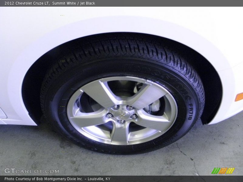 Summit White / Jet Black 2012 Chevrolet Cruze LT