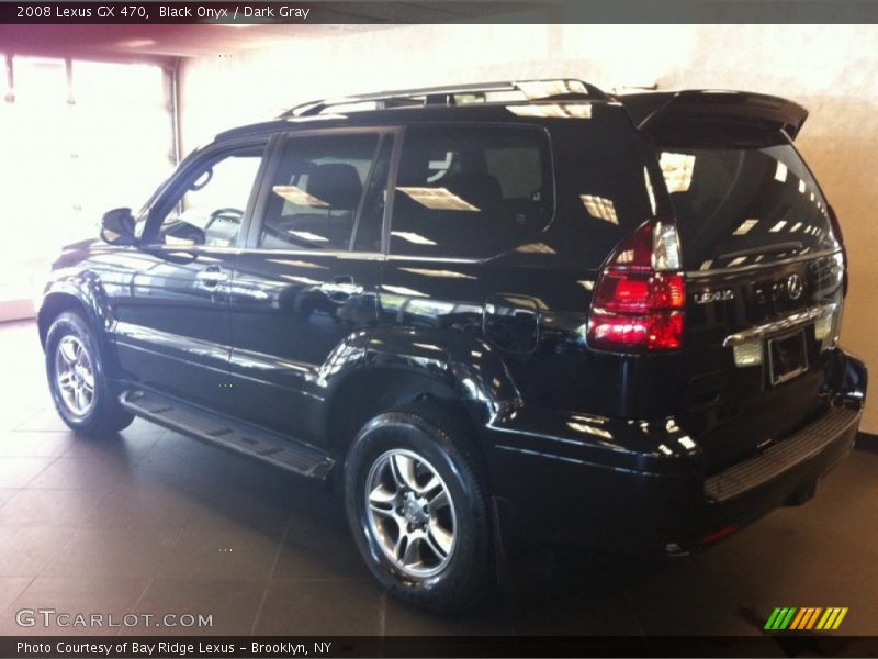 Black Onyx / Dark Gray 2008 Lexus GX 470