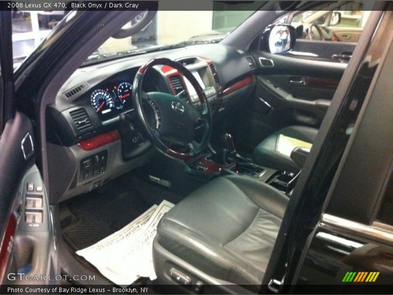 Black Onyx / Dark Gray 2008 Lexus GX 470