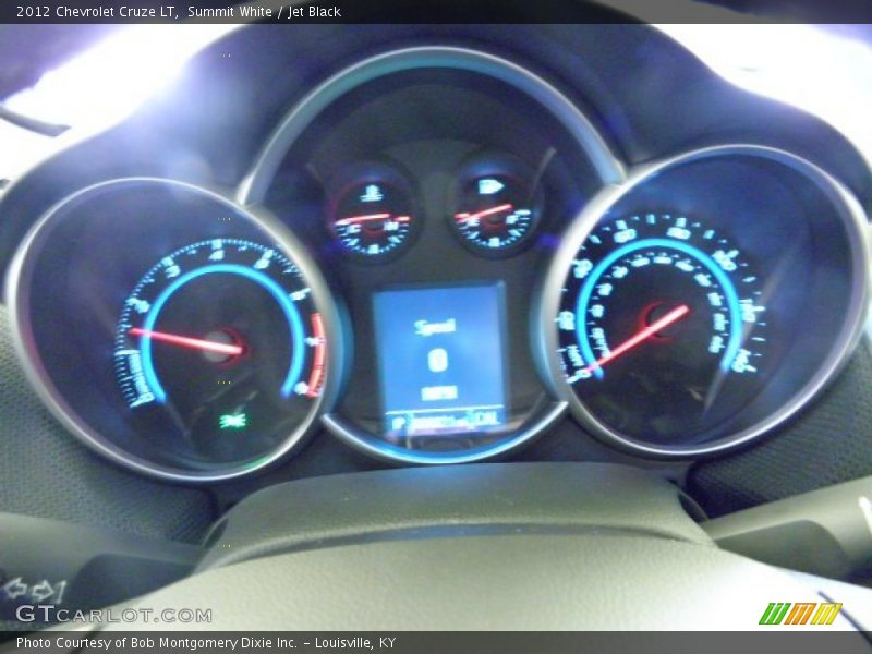 Summit White / Jet Black 2012 Chevrolet Cruze LT