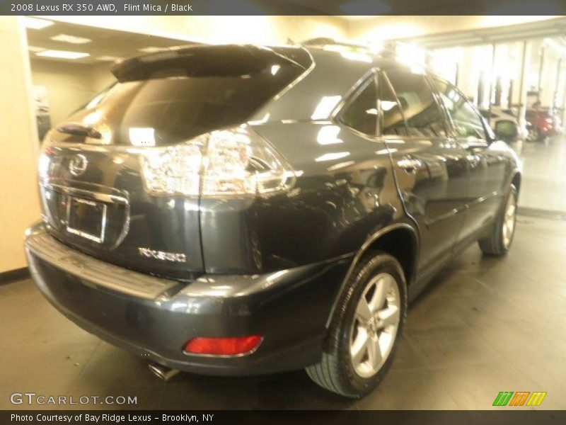 Flint Mica / Black 2008 Lexus RX 350 AWD