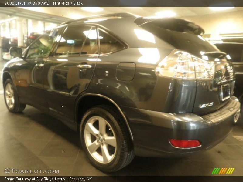 Flint Mica / Black 2008 Lexus RX 350 AWD