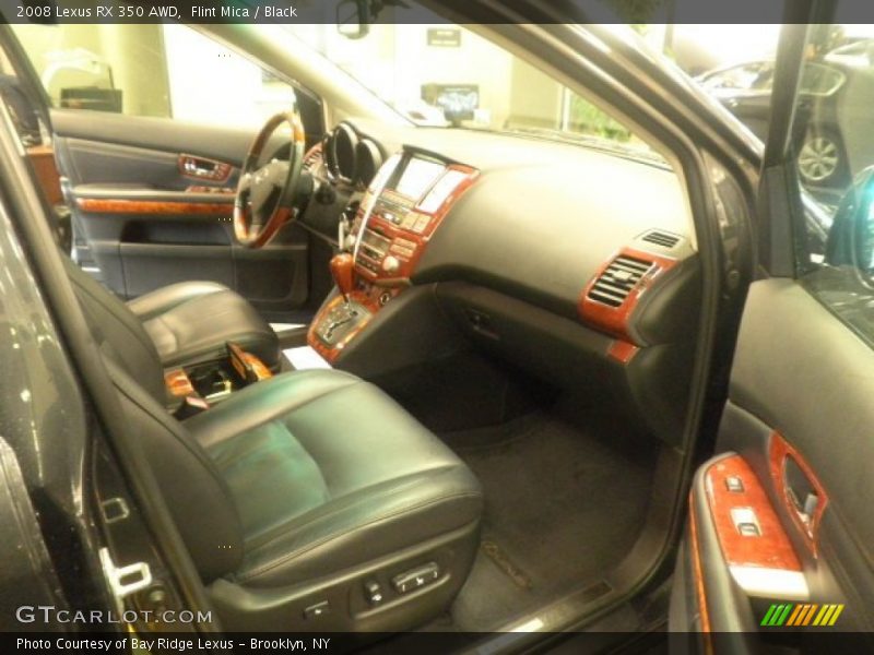 Flint Mica / Black 2008 Lexus RX 350 AWD