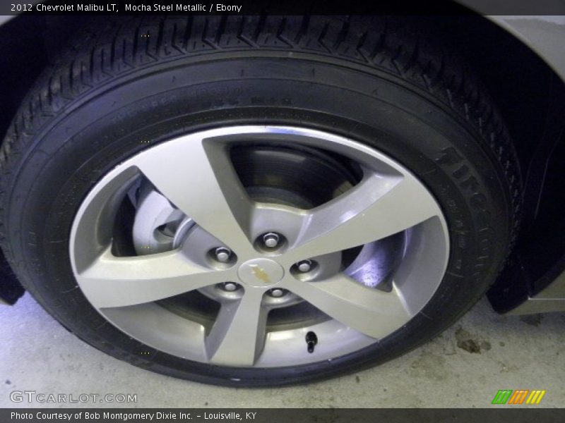 Mocha Steel Metallic / Ebony 2012 Chevrolet Malibu LT