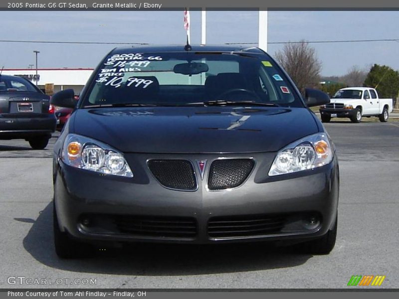 Granite Metallic / Ebony 2005 Pontiac G6 GT Sedan