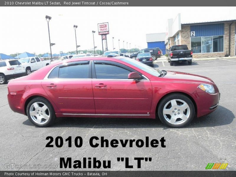 Red Jewel Tintcoat / Cocoa/Cashmere 2010 Chevrolet Malibu LT Sedan