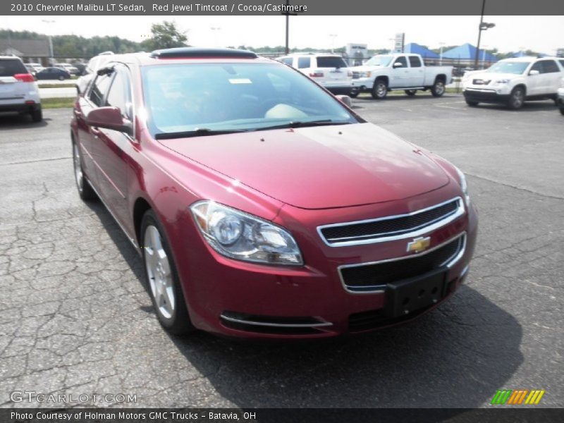 Red Jewel Tintcoat / Cocoa/Cashmere 2010 Chevrolet Malibu LT Sedan