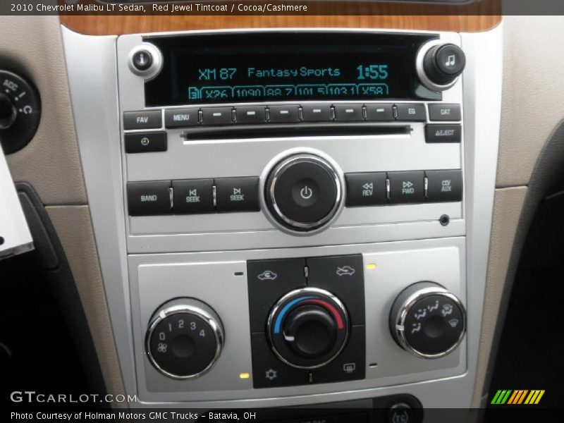Red Jewel Tintcoat / Cocoa/Cashmere 2010 Chevrolet Malibu LT Sedan