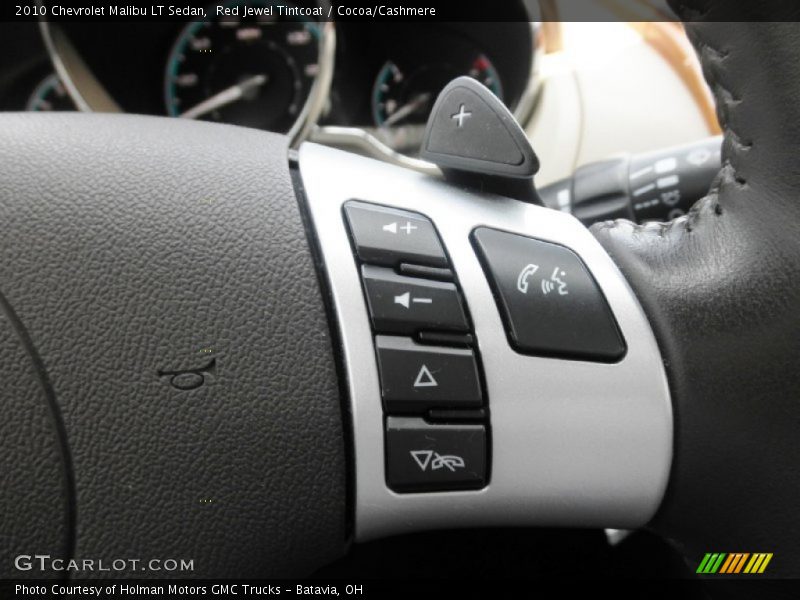 Red Jewel Tintcoat / Cocoa/Cashmere 2010 Chevrolet Malibu LT Sedan