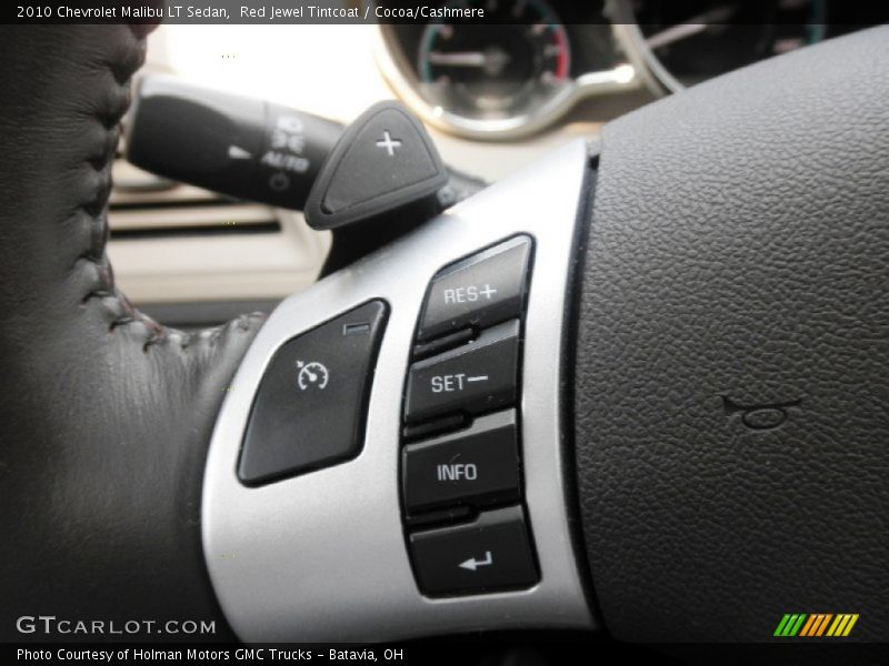 Red Jewel Tintcoat / Cocoa/Cashmere 2010 Chevrolet Malibu LT Sedan