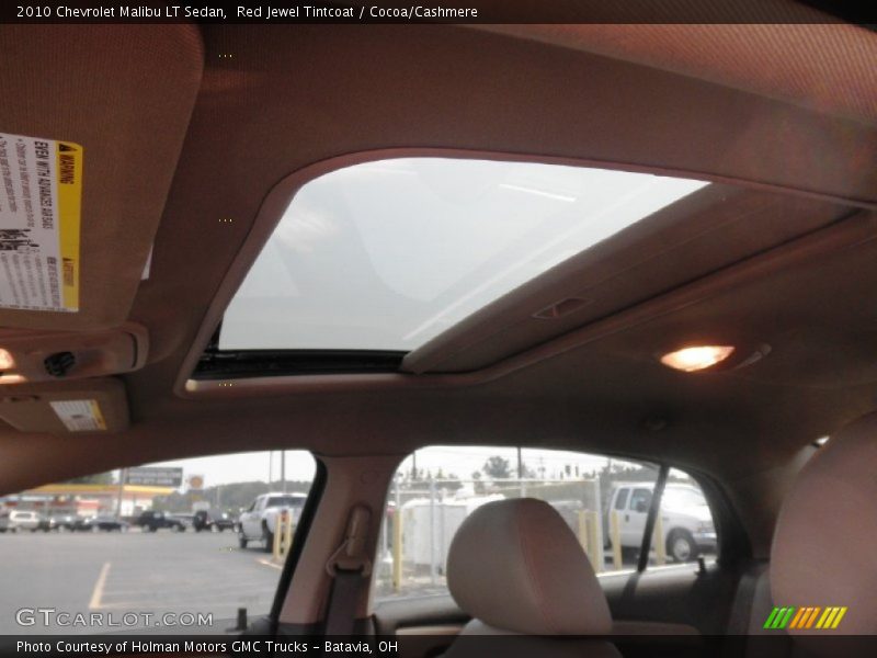 Red Jewel Tintcoat / Cocoa/Cashmere 2010 Chevrolet Malibu LT Sedan