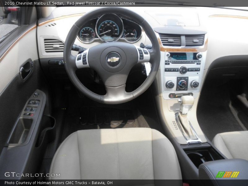 Red Jewel Tintcoat / Cocoa/Cashmere 2010 Chevrolet Malibu LT Sedan