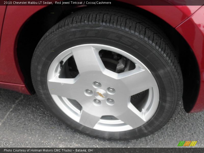 Red Jewel Tintcoat / Cocoa/Cashmere 2010 Chevrolet Malibu LT Sedan