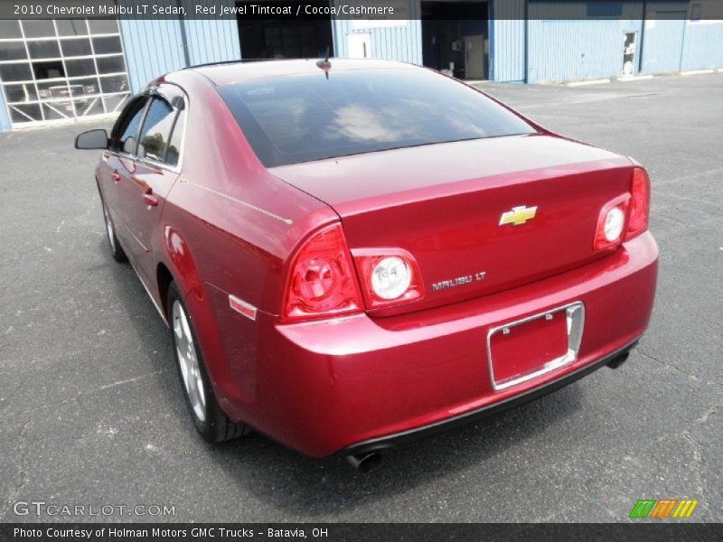 Red Jewel Tintcoat / Cocoa/Cashmere 2010 Chevrolet Malibu LT Sedan
