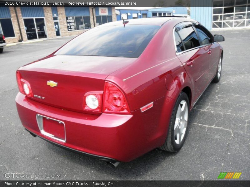 Red Jewel Tintcoat / Cocoa/Cashmere 2010 Chevrolet Malibu LT Sedan