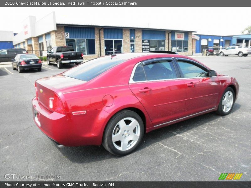 Red Jewel Tintcoat / Cocoa/Cashmere 2010 Chevrolet Malibu LT Sedan