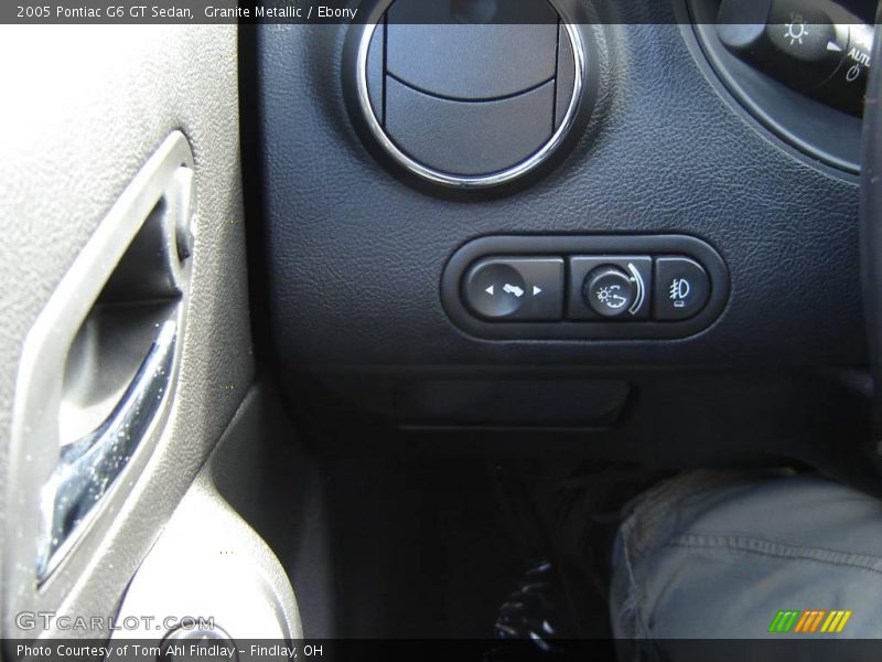 Granite Metallic / Ebony 2005 Pontiac G6 GT Sedan